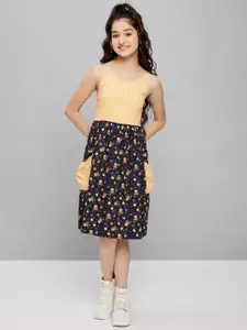 Stylo Bug Girls Floral Printed A-Line Dress