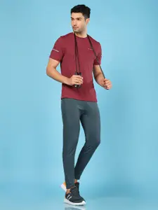 Technosport Men Slim Fit Active Track Pants with Rapid Dry Technology