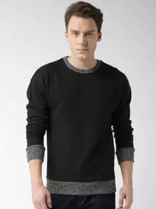 Celio Celio Men Black Solid Sweatshirt