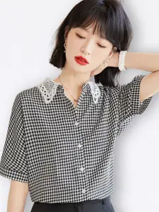 JC Collection Micro Ditsy Printed Casual Shirt