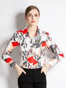 JC Collection Floral Printed Casual Shirt