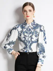 JC Collection Ethnic Motifs Printed Casual Shirt