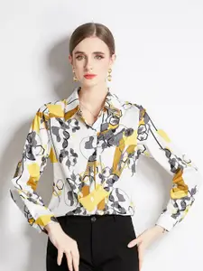 JC Collection Floral Printed Casual Shirt