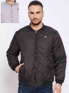 Cantabil Men Reversible Bomber Jacket