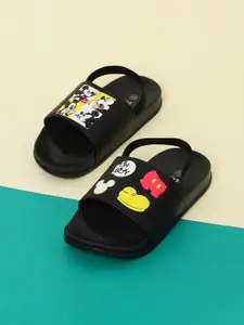Fame Forever by Lifestyle Boys Mickey Mouse Printed Sliders