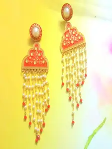 Runjhun Gold-Plated Jhumkas Earrings