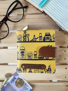 Funk For Hire Women Printed Two Fold Wallet