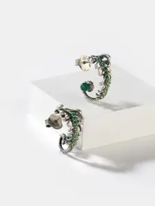 SHAYA 925 Silver Silver-Plated Stud Earrings