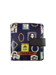 Funk For Hire Women Graphic Printed Two Fold Wallet