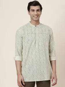 Fabindia FabBasic Ethnic Motifs Printed Cotton Kurta