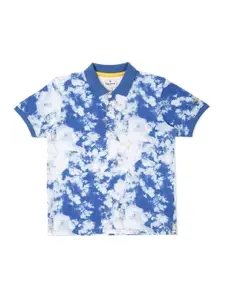 Pepe Jeans Boys Dyed Polo Collar Cotton T-shirt