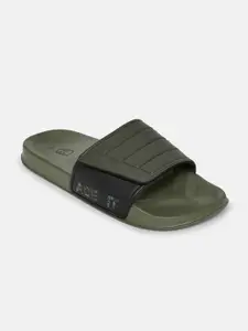 Ajile by Pantaloons Men Striped Plastic Casual Sliders
