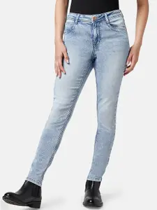 SF JEANS by Pantaloons Women Skinny Fit Heavy Fade Jeans