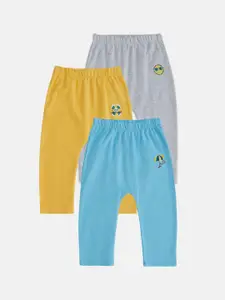 Pantaloons Baby Infants Boys Pack Of 3 Cotton Track Pants