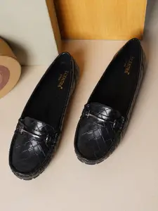 SCENTRA Women Round Toe Slip-On Loafers