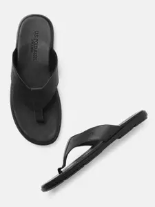 U.S. Polo Assn. Men Leather Comfort Sandals