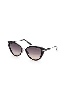 Tom Ford Women Lens & Cateye Sunglasses with UV Protected Lens FT0868_01B