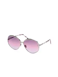 Tom Ford Women Lens & Round Sunglasses with UV Protected Lens FT0913_14Z