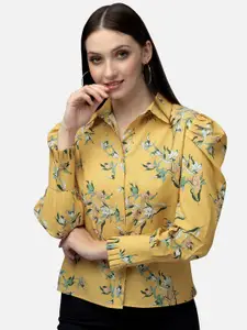 NEOFAA Floral Printed Casual Shirt