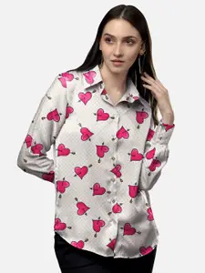 NEOFAA Conversational Printed Casual Shirt