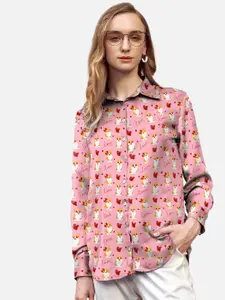 NEOFAA Conversational Printed Casual Shirt
