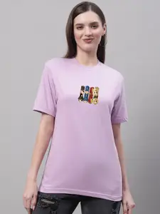 Miaz Lifestyle Avenger Printed Round Neck Pure Cotton T-shirt
