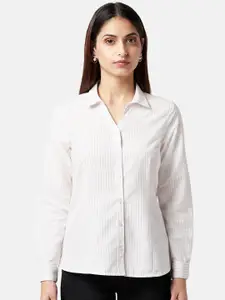 Annabelle by Pantaloons Women Striped Formal Shirt