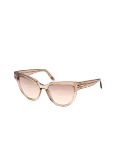 Tom Ford Women Lens & Cateye Sunglasses with UV Protected Lens FT0941_45G