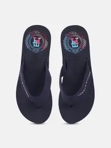 Tommy Hilfiger Women Printed Thong Flip-Flops