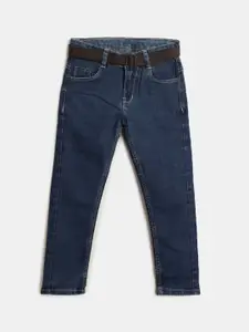 V-Mart Boys Regular-Fit Mid-Rise Cotton Jeans