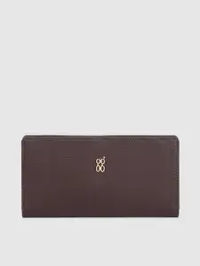 Baggit Women Textured Two Fold Wallet