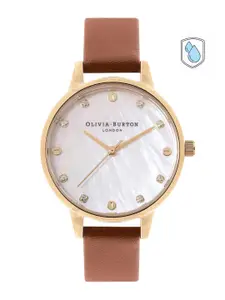 Olivia Burton Women Classics Mother of Pearl Analogue Watch OB16SE23