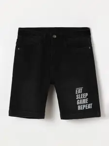 Fame Forever by Lifestyle Boys Mid-Rise Cotton Denim Shorts