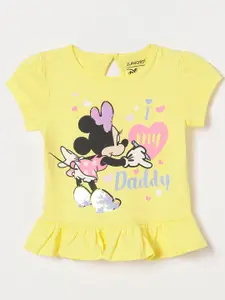 Juniors by Lifestyle Minnie Mouse Print Cotton Top