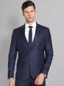 AD By Arvind Notched Lapel Single-Breasted Regular Fit Blazer