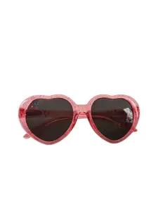 Disney Girls Heart Shaped Sunglasses with Polarised and UV Protected Lens TRHA22458