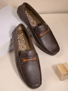 WROGN Men Square-Toe Driving Shoes