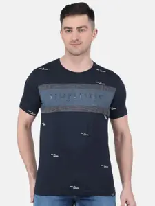 Monte Carlo Typography Printed Round Neck T-shirt