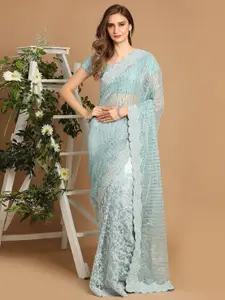 MOHEY Embellished Sequinned Saree