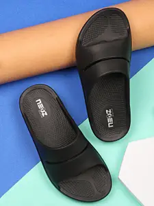 NEOZ Women Rubber Slip-On Flip Flops