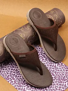 NEOZ Women Rubber Thong Flip-Flops