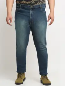 plusS Men Comfort Stretchable Regular Fit Cotton Jeans