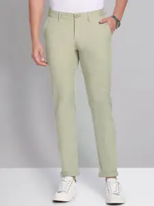 AD By Arvind Solid Twill Casual Chinos