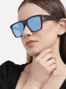 Carlton London Women Wayfarer Sunglasses with UV Protected Lens CLSW215