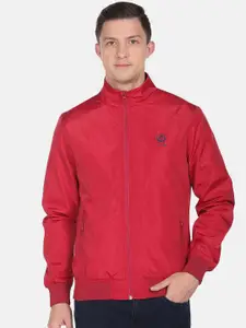 U.S. Polo Assn. Mock Collar Long Sleeves Bomber Jacket
