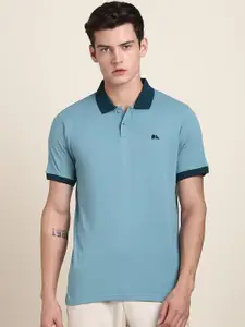 Dennis Lingo Polo Collar Cotton Regular Fit T-shirt