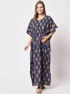 Aujjessa Ethnic Motifs Maternity Maxi Dress