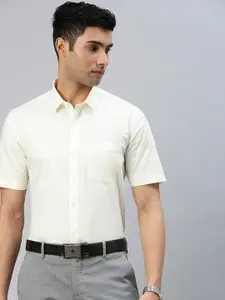 Ramraj Original Spread Collar Pure Cotton Casual Shirt