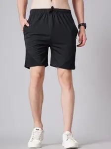 MADSTO Plus Size Men Slim Fit Cotton Sports Shorts