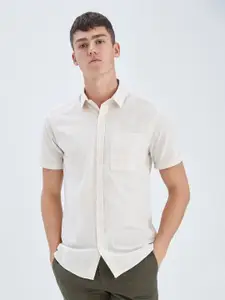 DeFacto Regular Fit Pure Cotton Casual Shirt